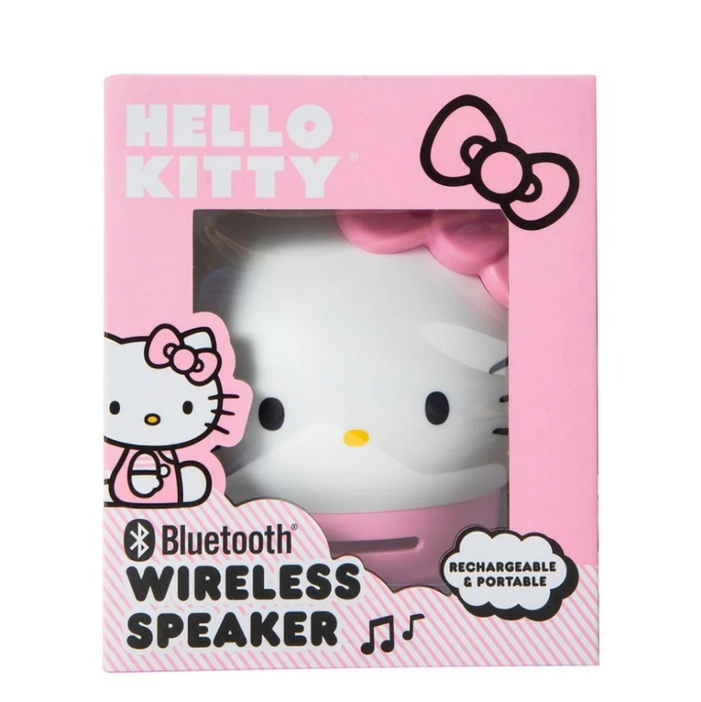 Hello Kitty® Bluetooth® Wireless Speaker - Pink - Rechargable And Portable